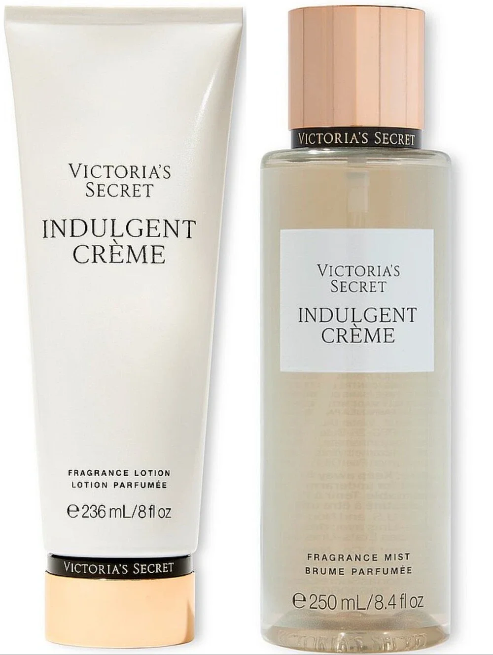 Victoria's Secret Indulgent Crème Fragrance Mist & Body Lotion Set NEW